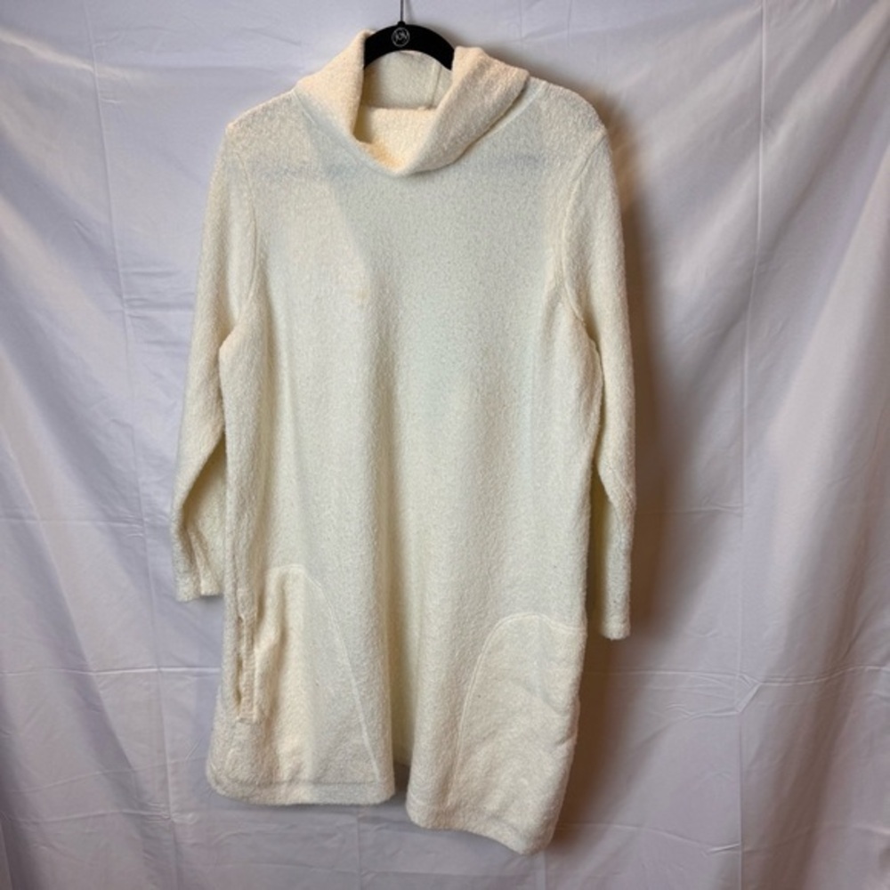 J. Jill Cream Cowl Neck Sweater